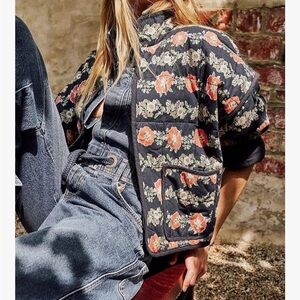 Amazon Blue Floral Jacket